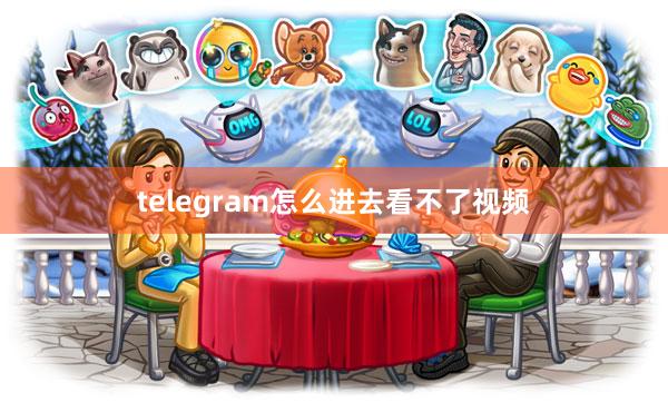 telegram怎么进去看不了视频