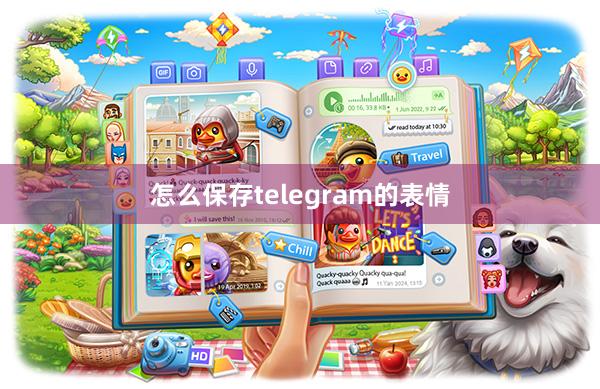 怎么保存telegram的表情